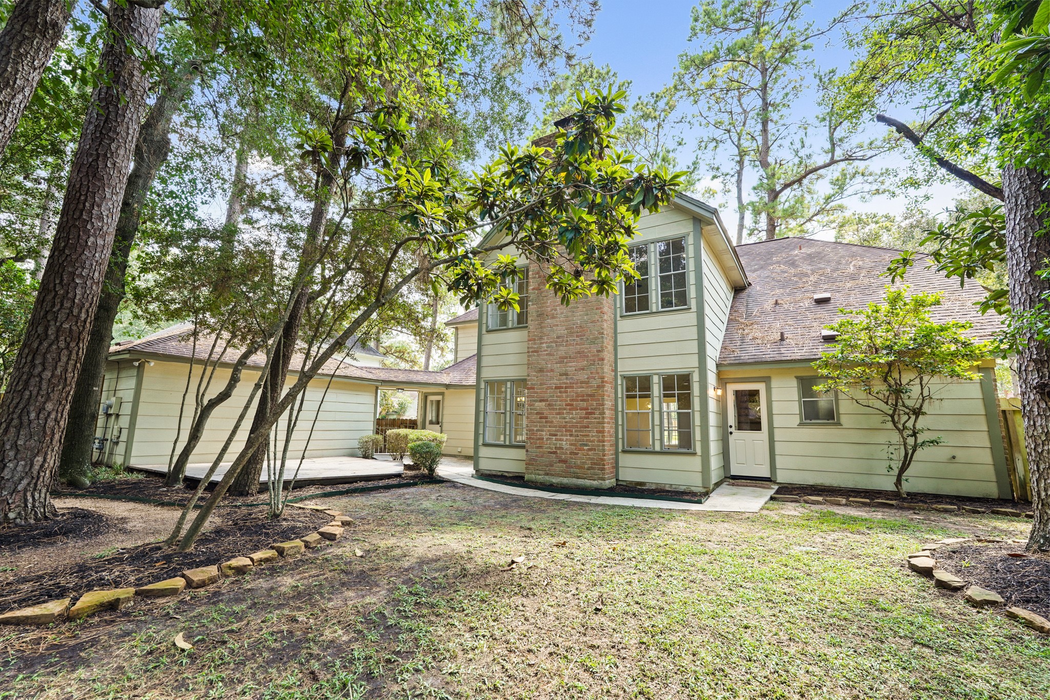 17606 Rustington Drive Spring, TX 77379 - Photo 41 of 44 a view of a house with a yard