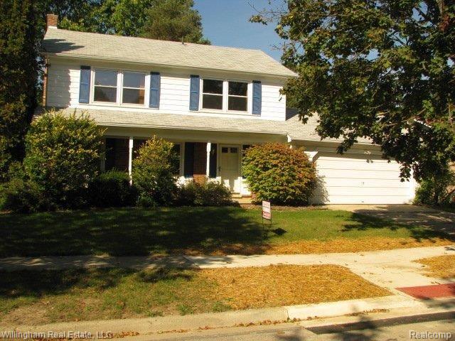 3382 Bluett Road Ann Arbor, MI 48105 - Photo 1 of 6 New front with sign