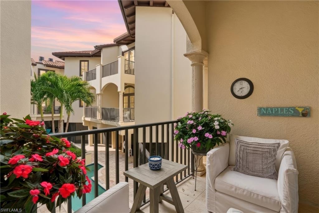 1008 7th Street South, Unit B1 Naples, FL 34102 - Photo 39 of 48 View of balcony
