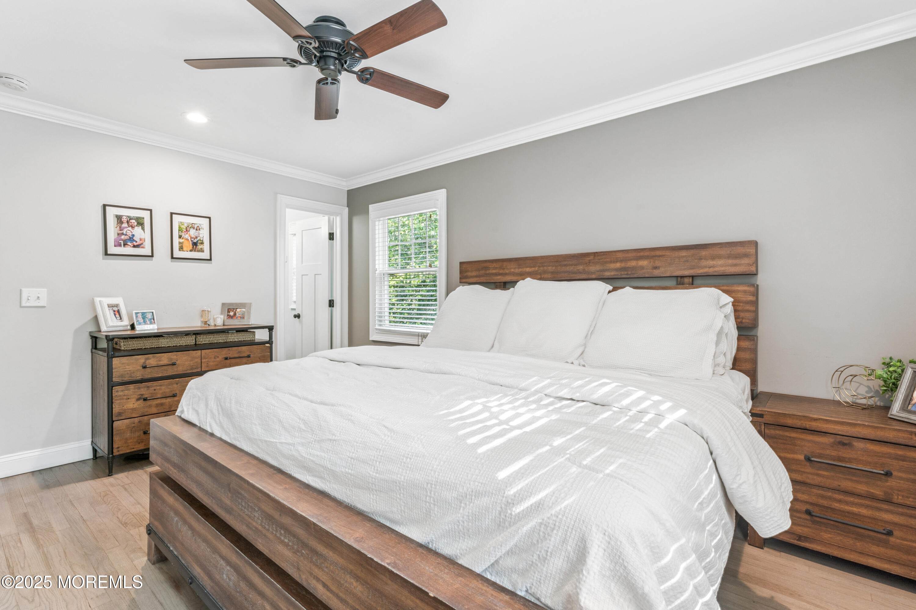 28 High Point Road Lincroft, NJ 07738 - Photo 22 of 42 a spacious bedroom with a bed and a dresser