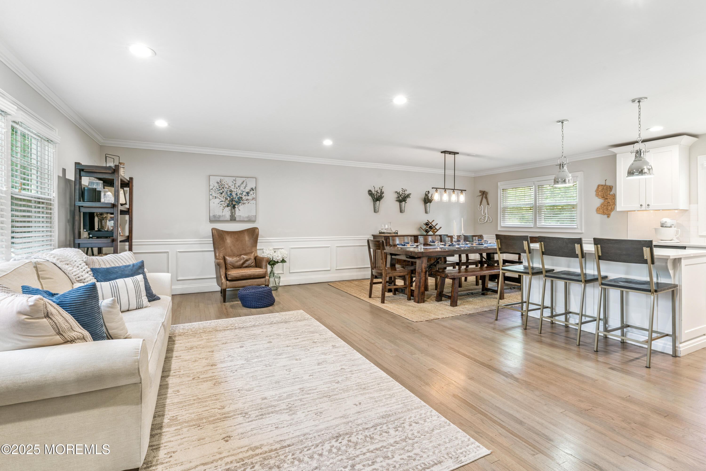 28 High Point Road Lincroft, NJ 07738 - Photo 8 of 42 a living room with lots of furniture and white walls