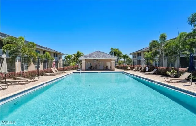 a view of a garden with a lake