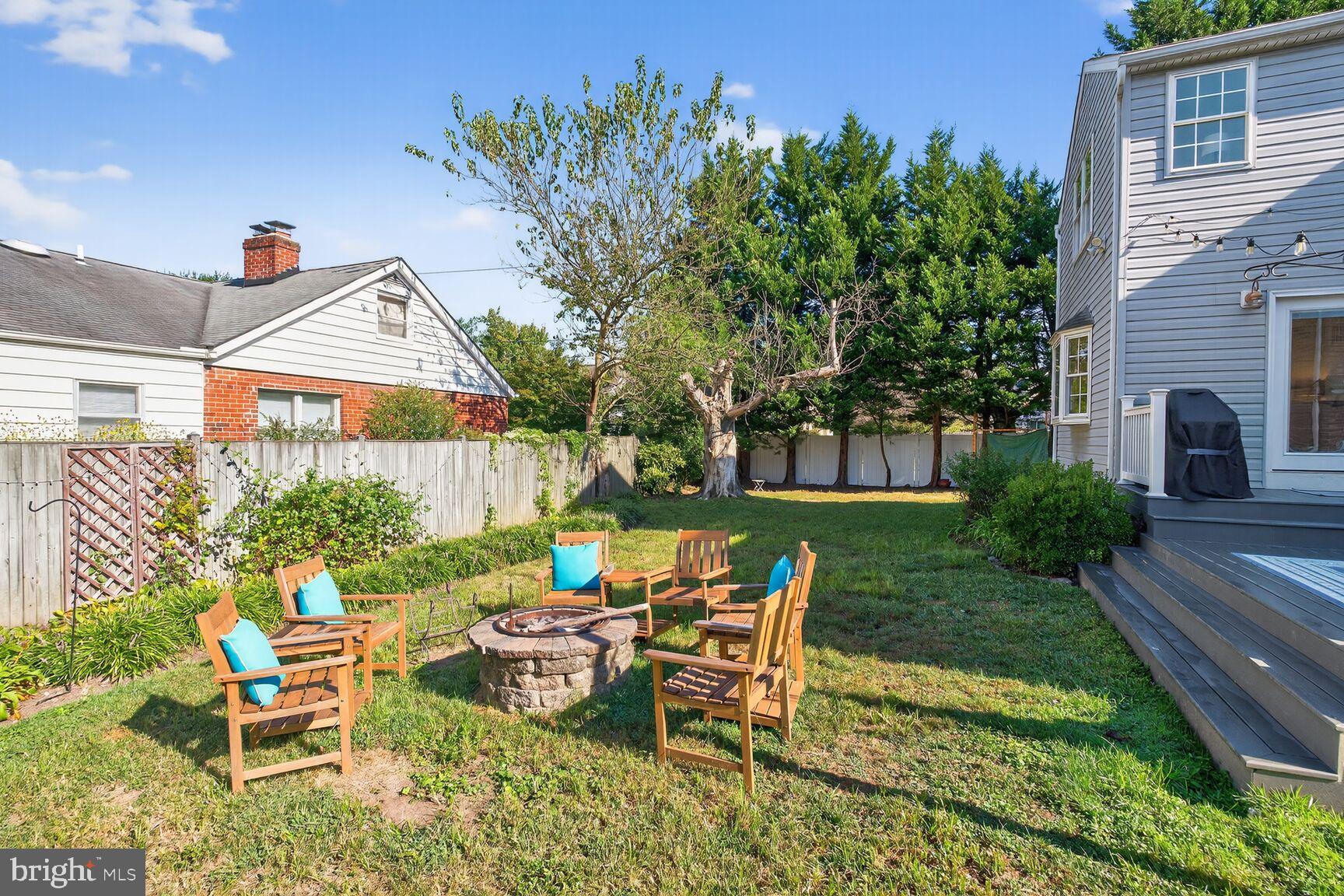 10406 Ewell Avenue Kensington, MD 20895 - Photo 12 of 42 a view of a house with backyard sitting area and garden