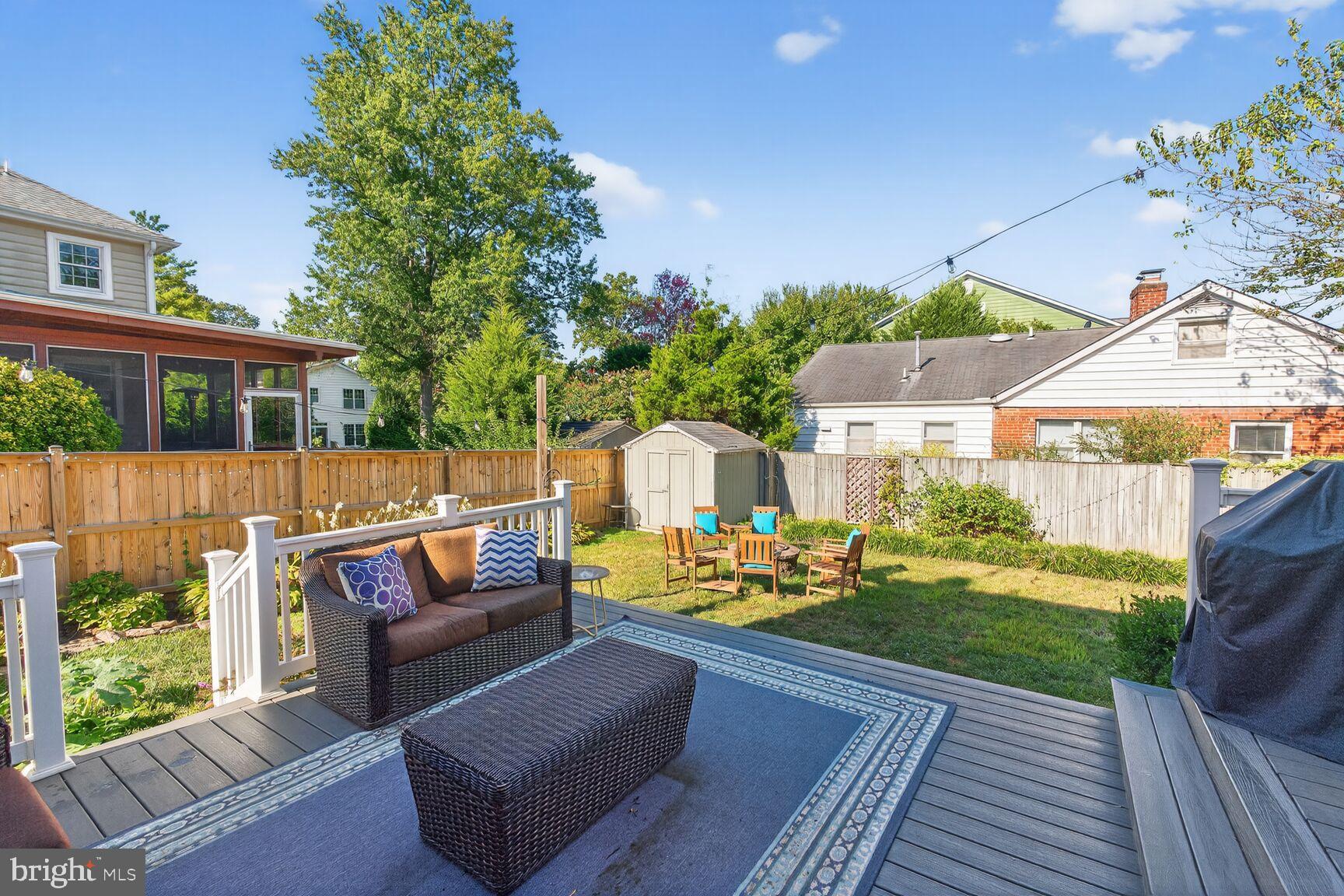 10406 Ewell Avenue Kensington, MD 20895 - Photo 7 of 42 a outdoor living space with furniture and garden