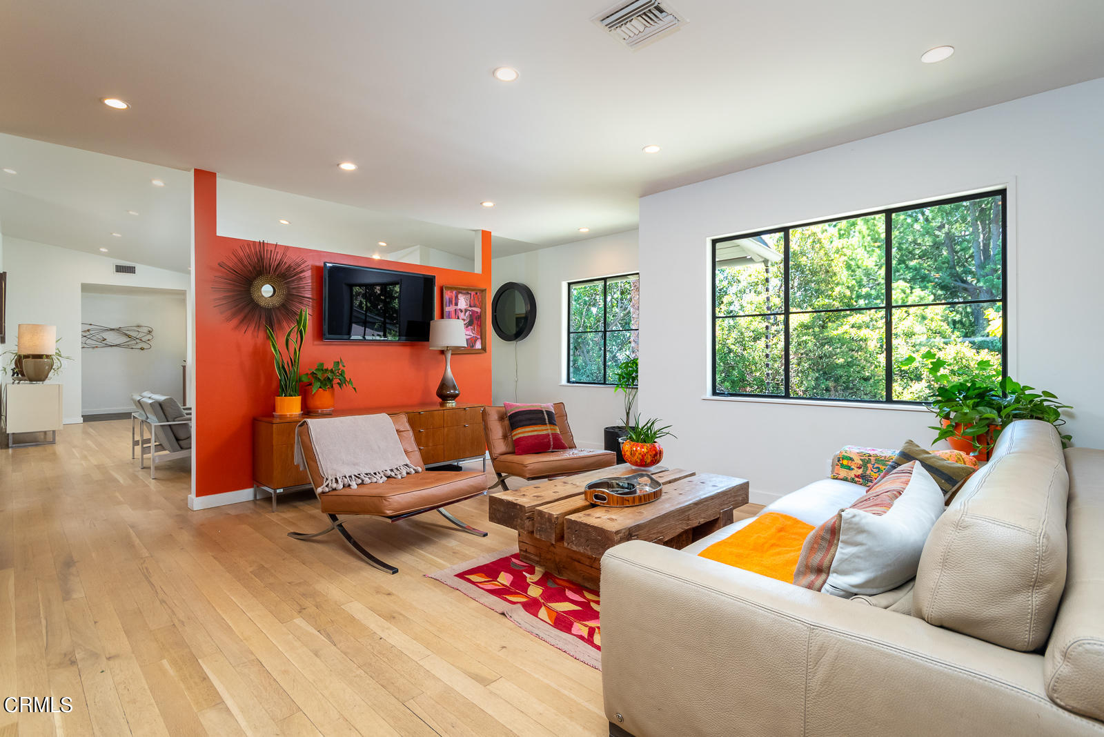 1471 Normandy Drive Pasadena, CA 91103 - Photo 10 of 41 a living room with furniture and floor to ceiling window