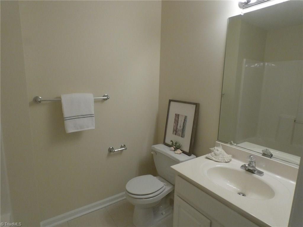 130 1B James Road High Point, NC 27265 - Photo 13 of 18 Hall Bath with new Ceramic Tile Floors