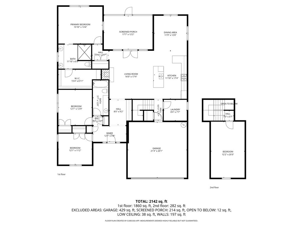 214 Friend Street Anderson, SC 29621 - Photo 38 of 40 Visualize the layout of this home, offering a clear perspective of its thoughtful design.