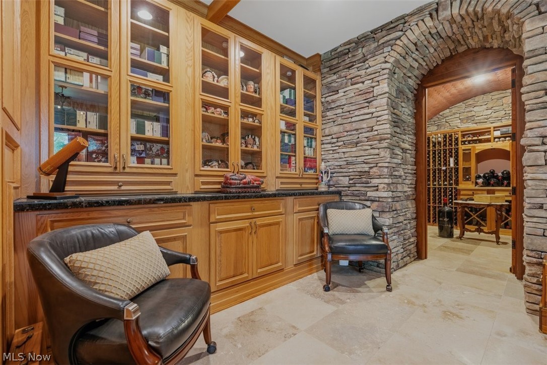 1340 Fish Hatchery Road Elizabeth, WV 26143 - Photo 25 of 50 Custom shelves, stone work, and door
