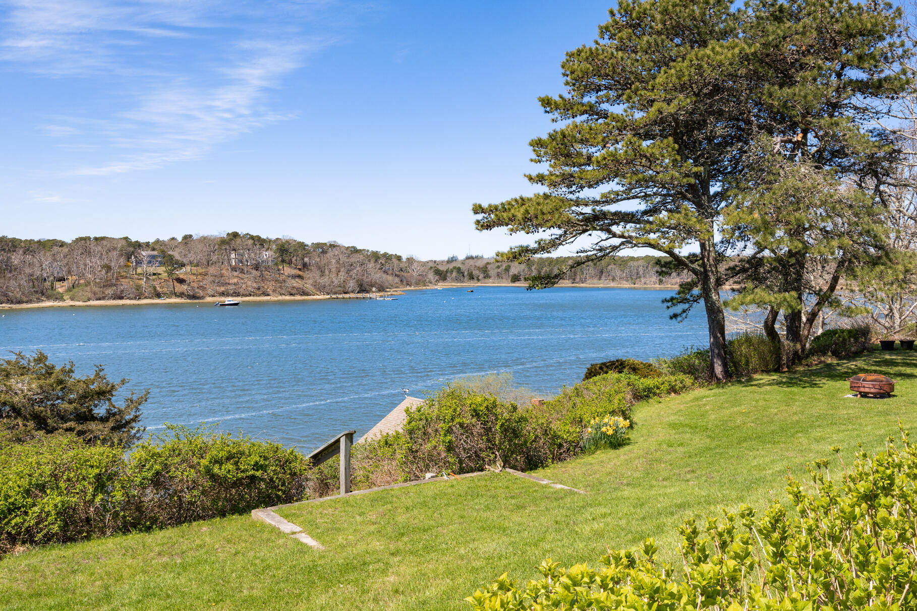 34 Jack Knife Point Road Orleans, MA 02653 - Photo 39 of 56 a view of a lake with a mountain