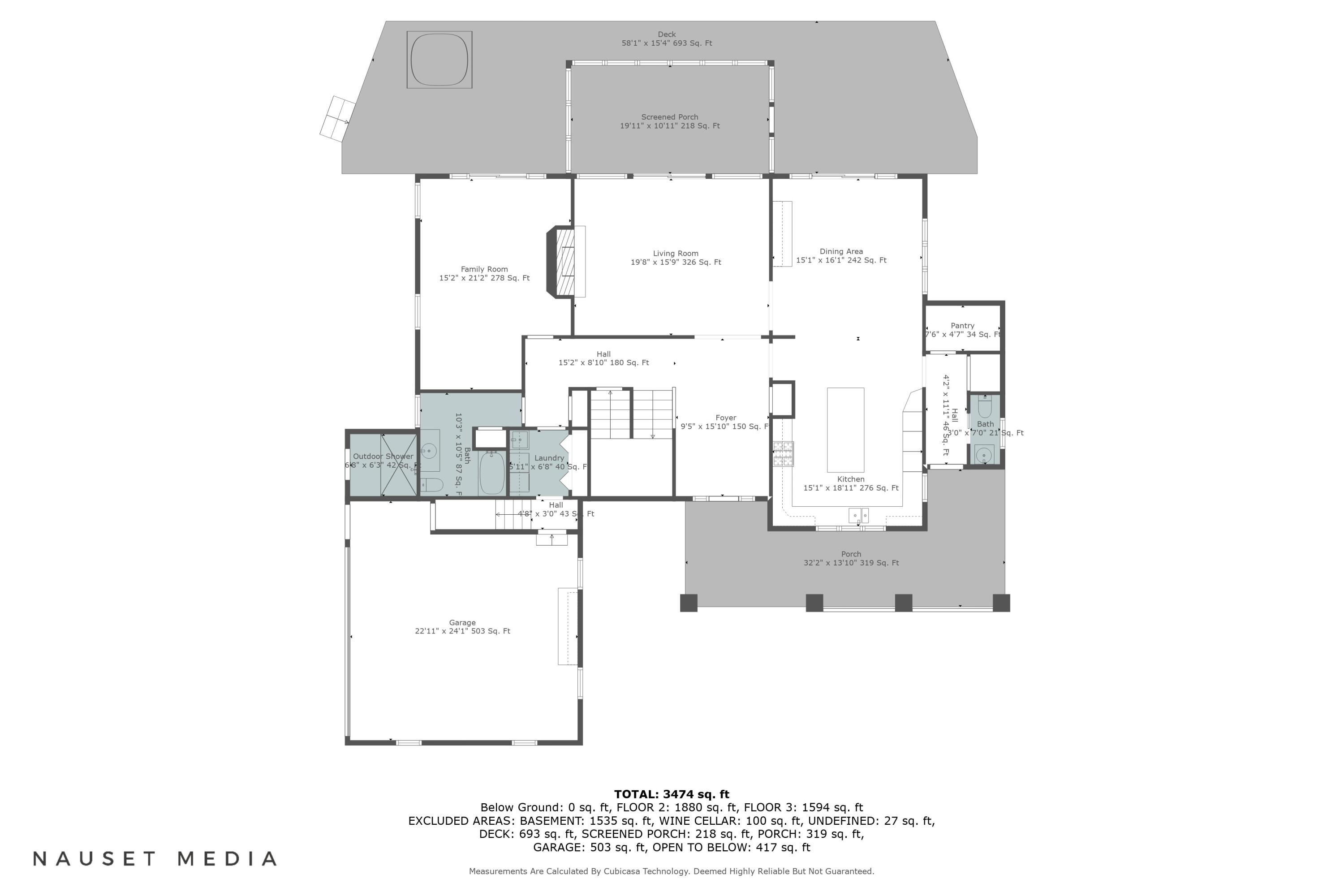 34 Jack Knife Point Road Orleans, MA 02653 - Photo 52 of 56 a picture of a floor plan