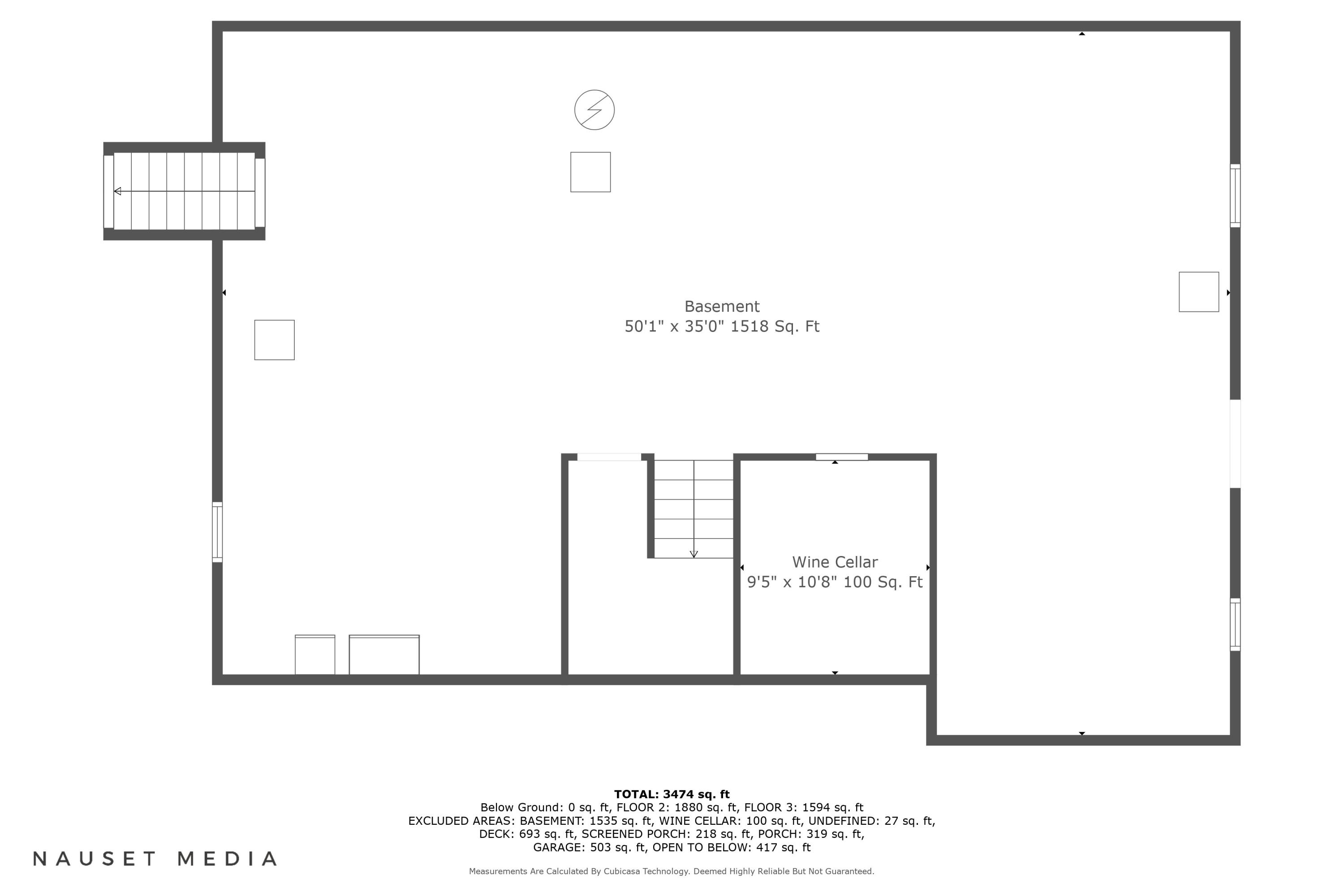 34 Jack Knife Point Road Orleans, MA 02653 - Photo 54 of 56 a picture of a floor plan