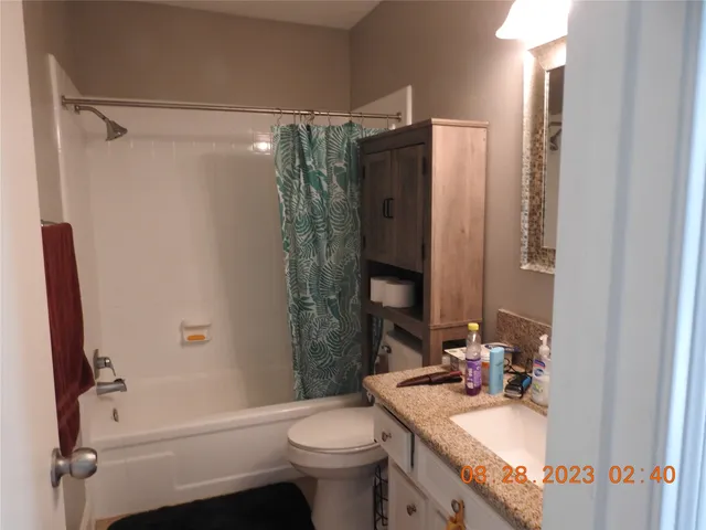 a view of a door of the house