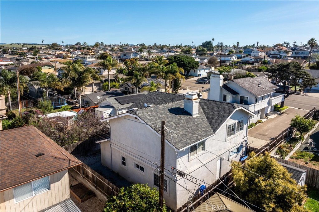 341 North 4th Street Grover Beach, CA 93433 - Photo 31 of 33 an aerial view of a house with outdoor space