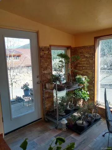 a living room filled with furniture