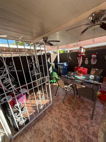 a view of an outdoor space with chairs