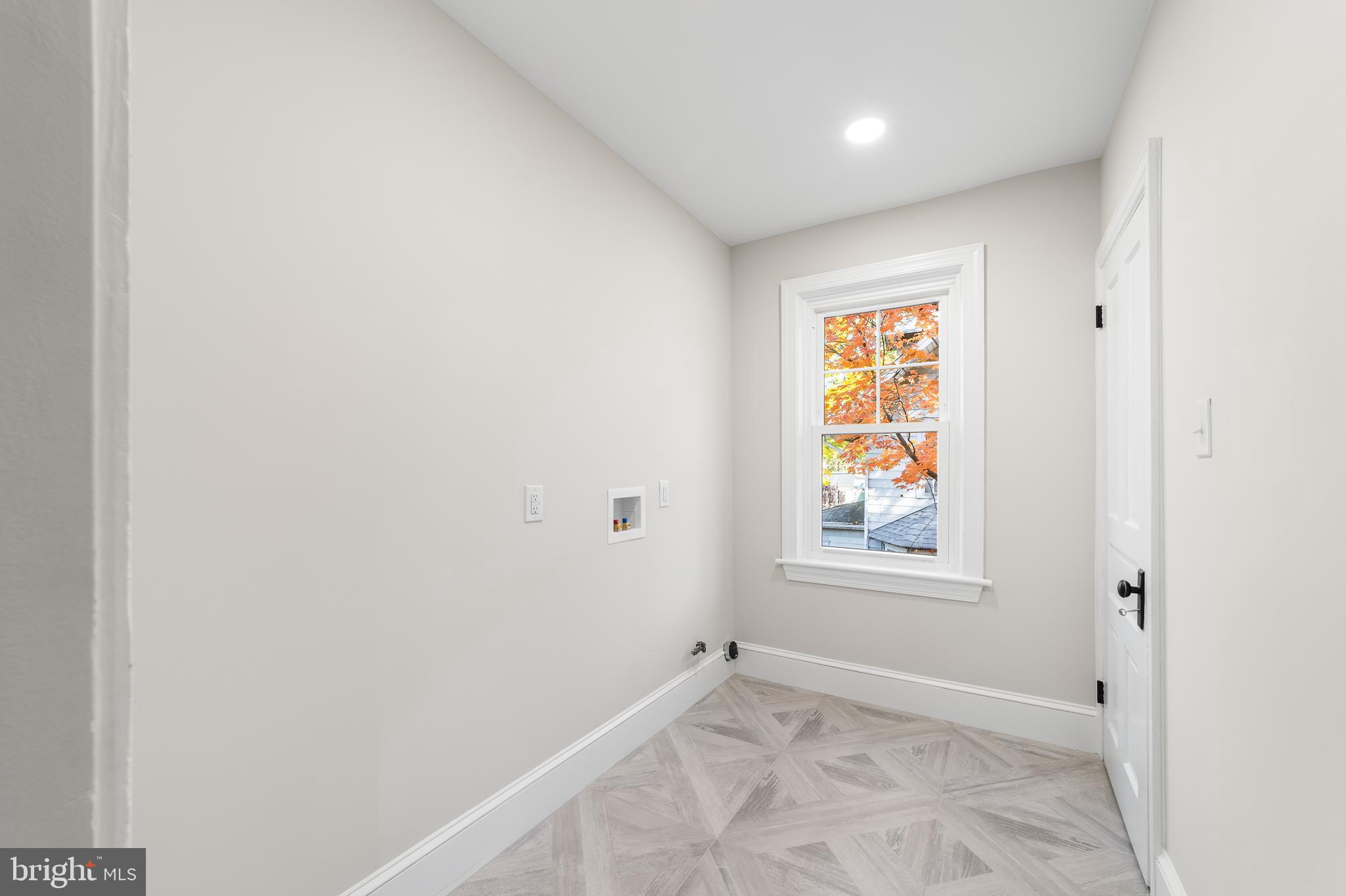 306 Midway Riverton, NJ 08077 - Photo 39 of 46 Laundry hookup-2nd floor & third floor staircase