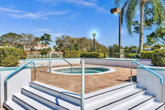 a view of a house with a swimming pool