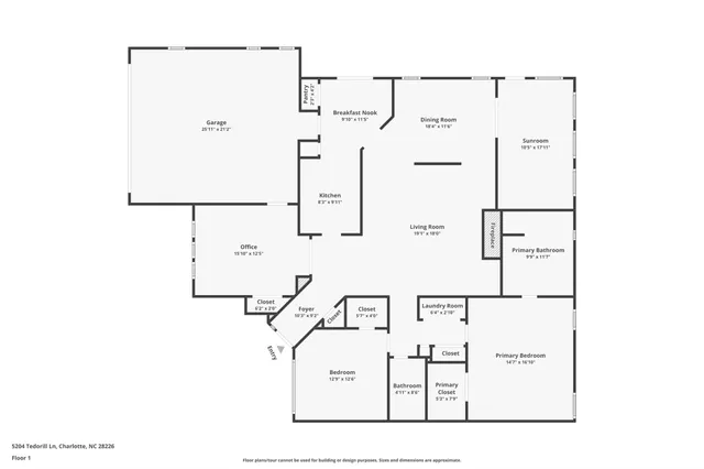 $609,000 | 5204 Tedorill Lane, Charlotte, NC 28226