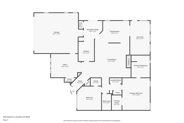 $599,000 | 5204 Tedorill Lane, Charlotte, NC 28226