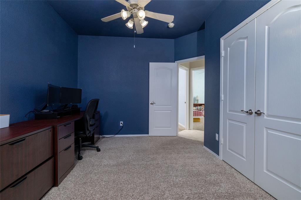 4025 Chisos Rim Trail Fort Worth, TX 76244 - Photo 26 of 40 Flex room that is perfect for an attached office or nursery to the primary, or another bedroom. Doors separate all rooms
