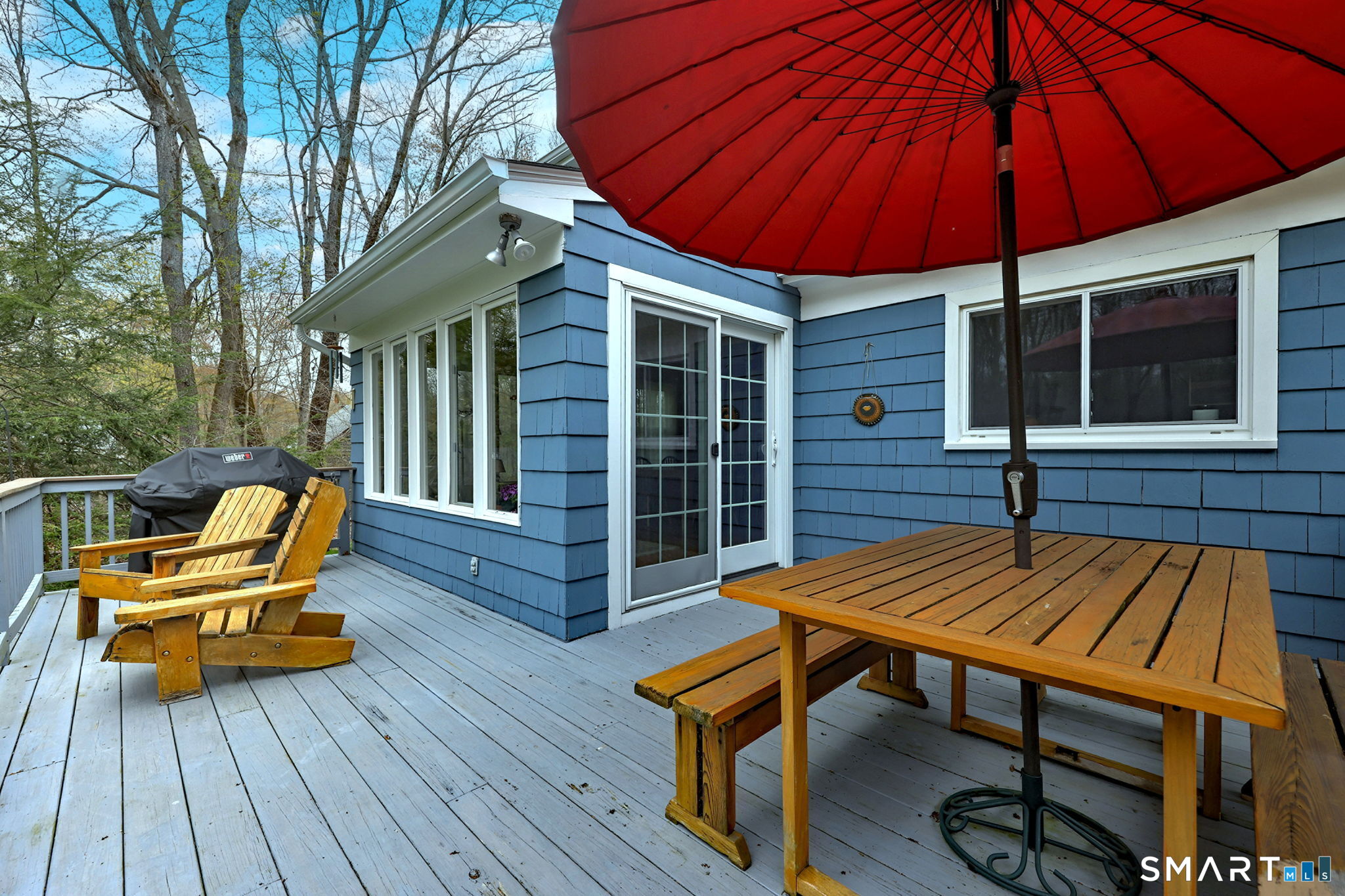 14 Ann Drive Bethany, CT 06524 - Photo 17 of 40 a view of a two chairs on the roof deck