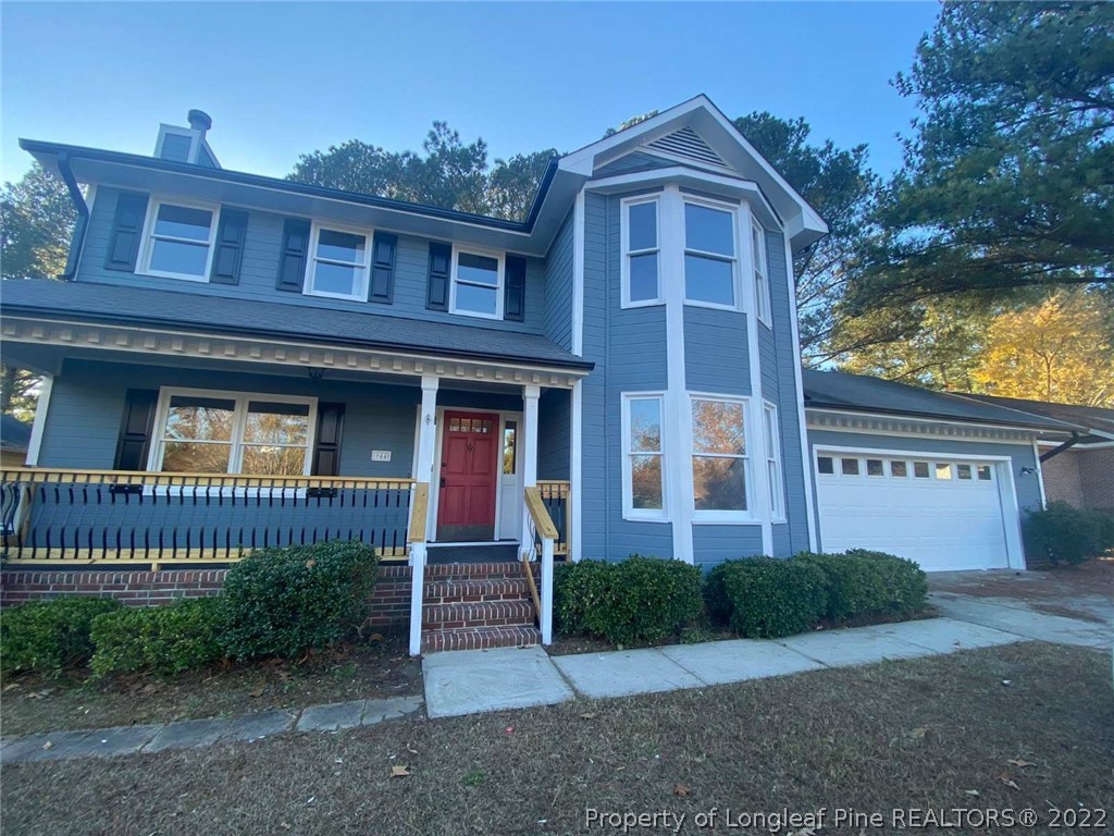 front view of a house