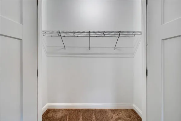 a very nice looking room with a large window with a projector space