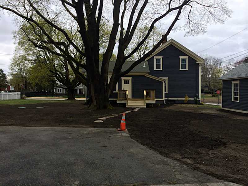 467 Ten Rod Road North Kingstown, RI 02852 - Photo 25 of 25 Parking Lot/Garage. Deck in back into the kitchen with large paved lot.