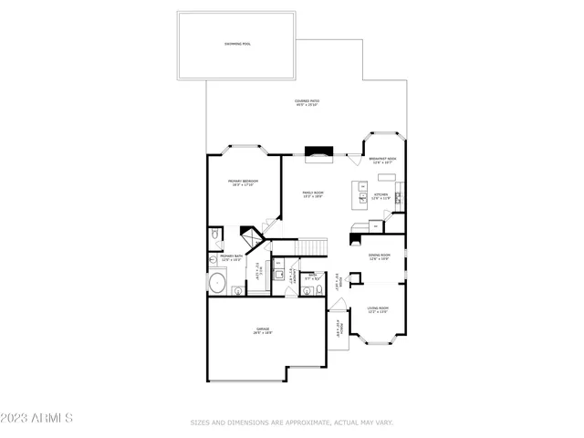 a picture of floor plan
