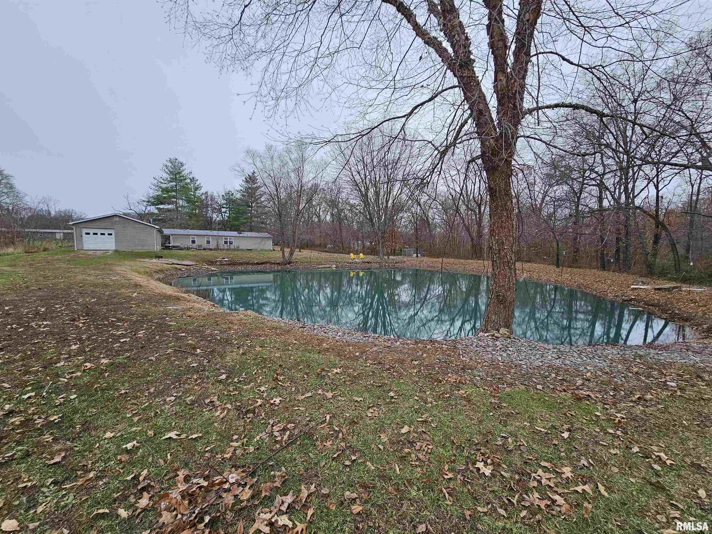 18266 East Liberty Road Opdyke, IL 62872 - Photo 9 of 34 a view of lake with trees