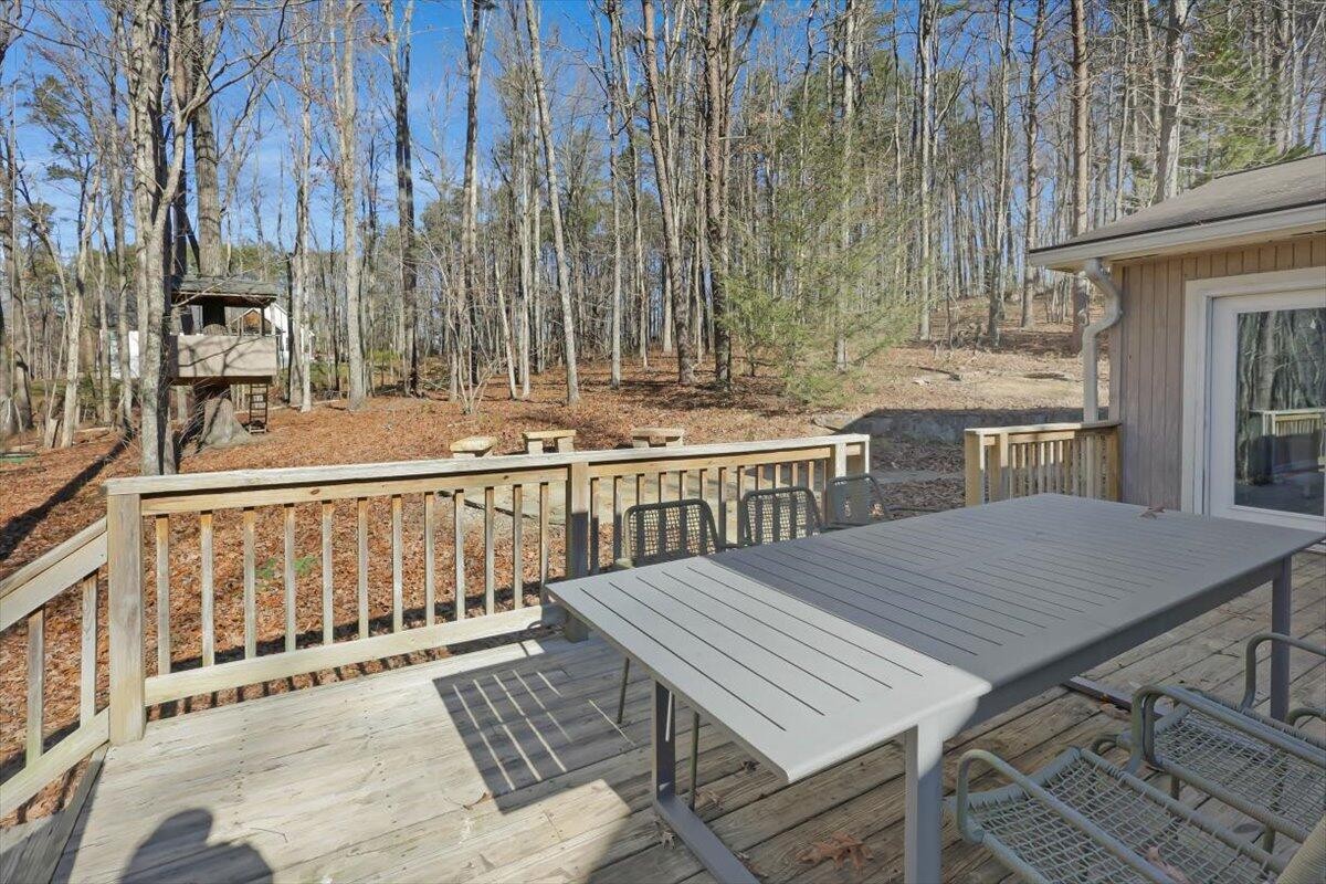 2265 Little Bend Road Signal Mountain, TN 37377 - Photo 22 of 31 a balcony with table and chairs