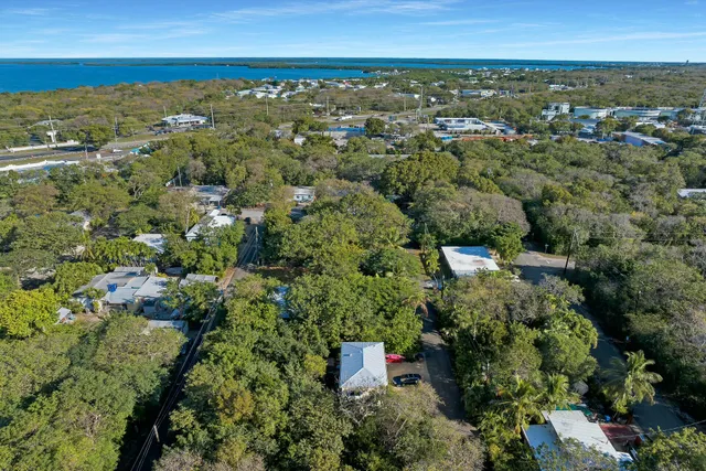 an aerial view of a city with lots of residential buildings
