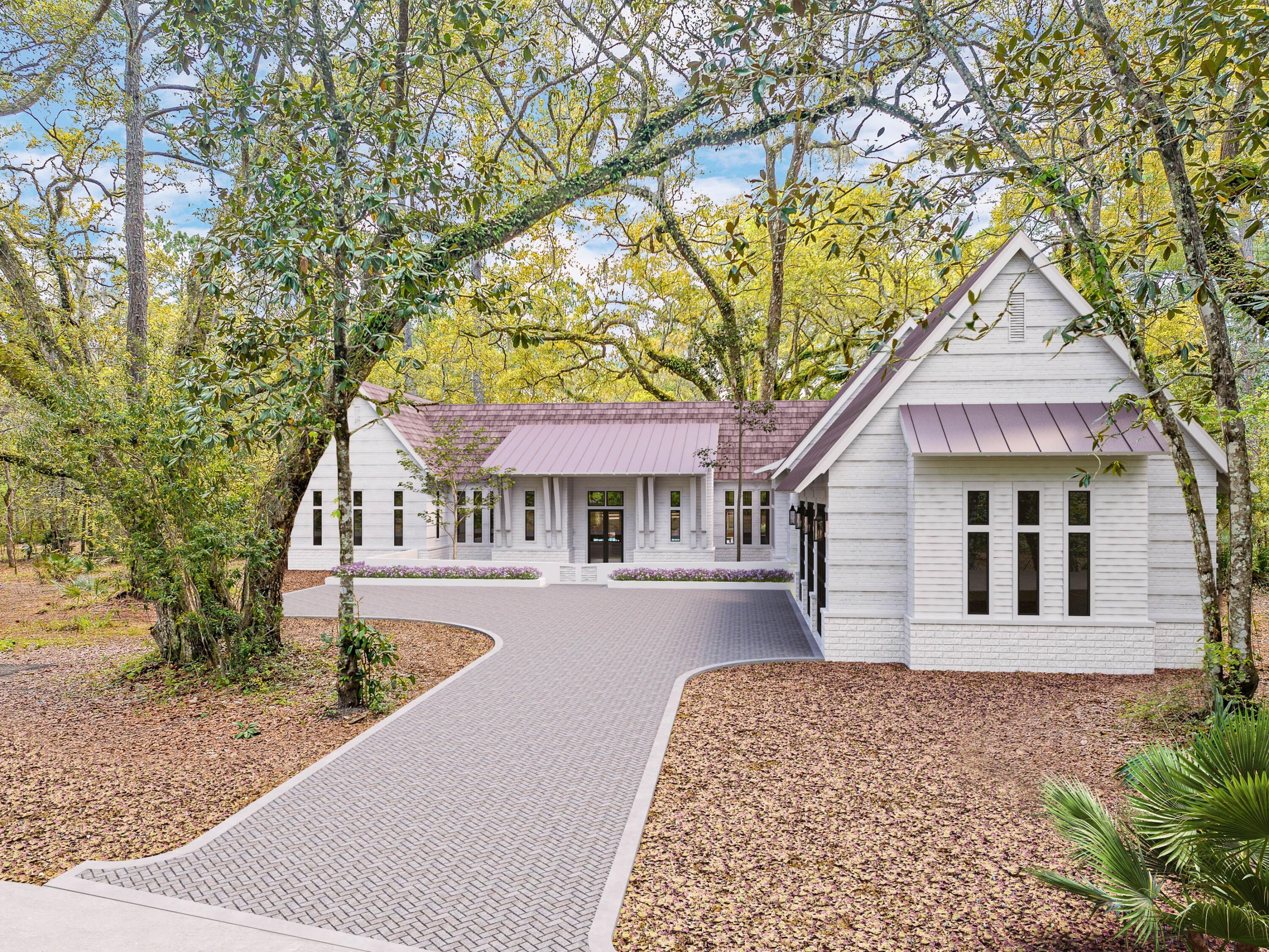 Lot 9 East Shallows Drive Santa Rosa Beach, FL 32459 - Photo 2 of 13 front view of a house with a yard