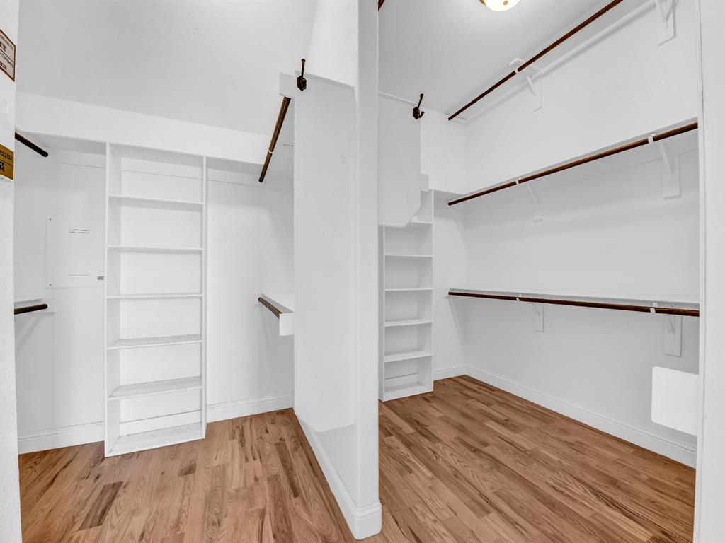 169 Pack Saddle Trail Weatherford, TX 76088 - Photo 29 of 40 a view of walk in closet with empty racks