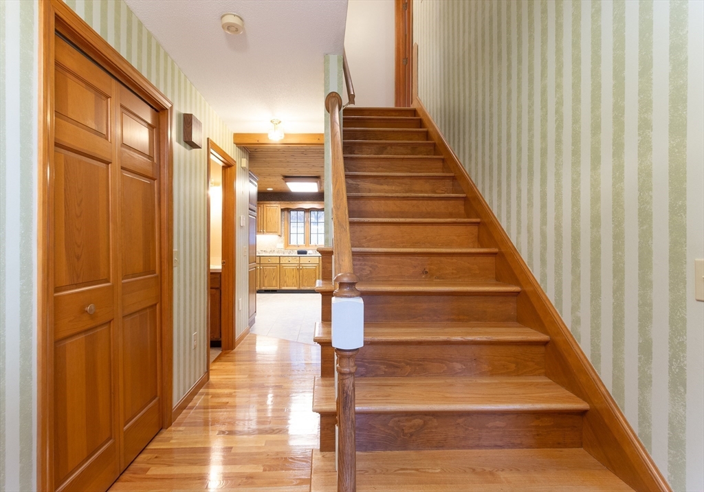 170 Bridge Street Warren, MA 01083 - Photo 19 of 34 a view of entryway and hall with wooden floor