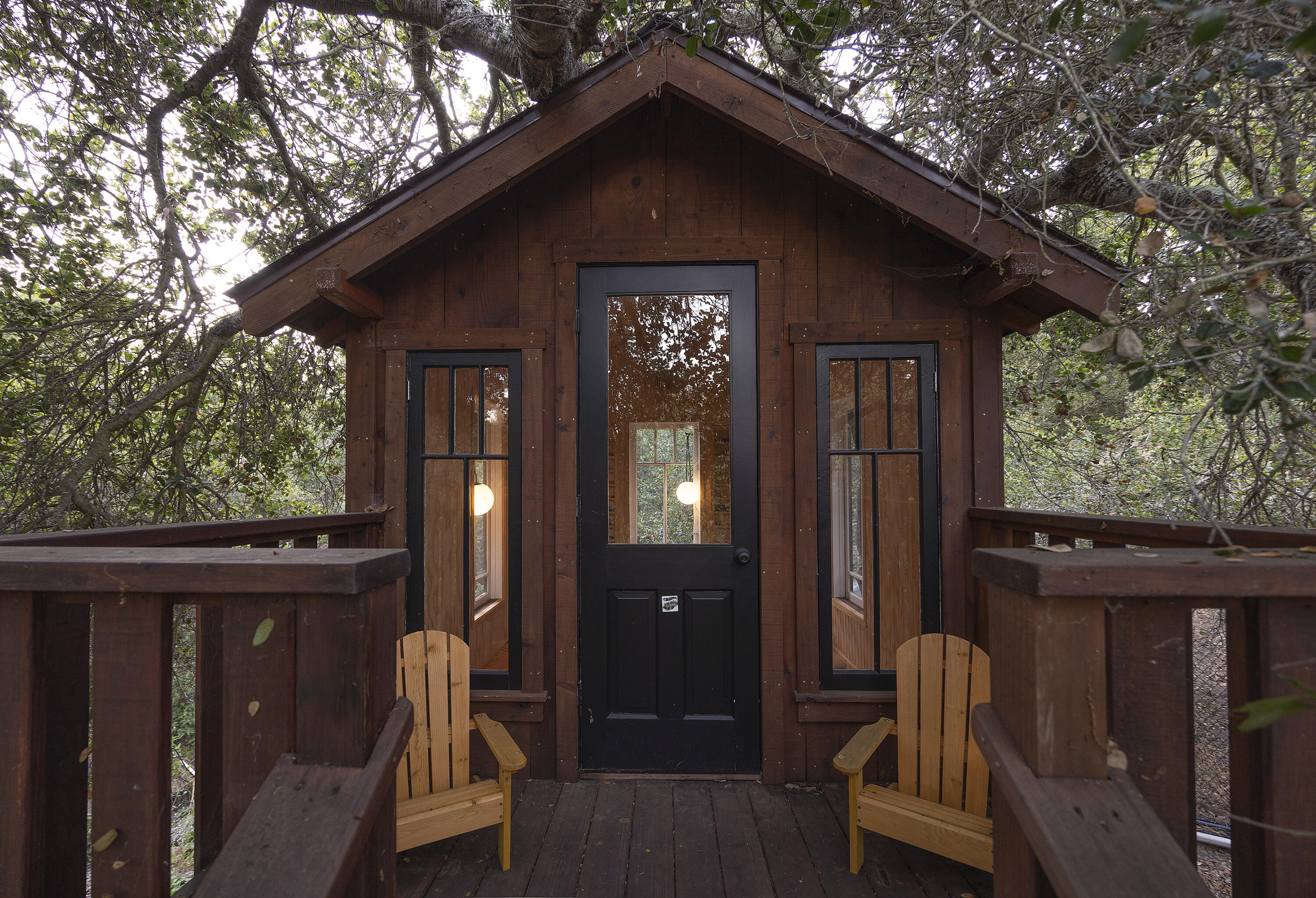 925 El Rancho Road Montecito, CA 93108 - Photo 22 of 28 a front view of a house with outdoor seating