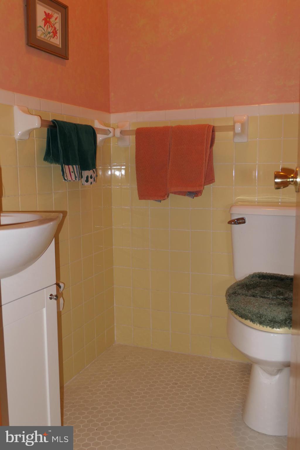 15423 Dover Road Upperco, MD 21155 - Photo 22 of 50 Half Bath on Main Level w/Tile