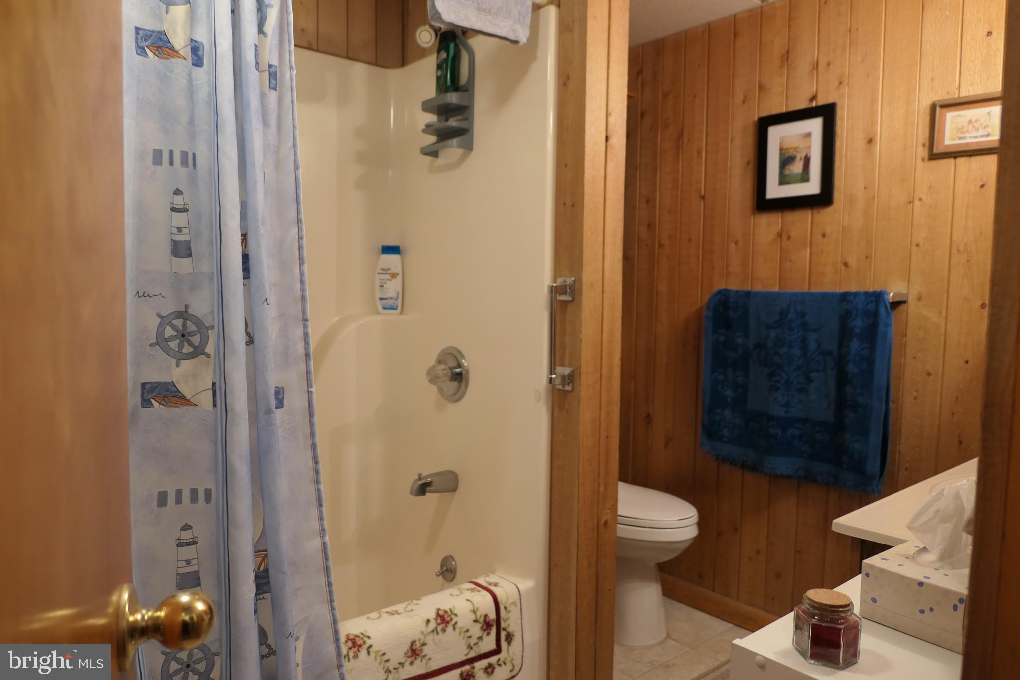 15423 Dover Road Upperco, MD 21155 - Photo 40 of 50 Lower Level 2nd Bath w/Vanity, Tile & Tub/Shower