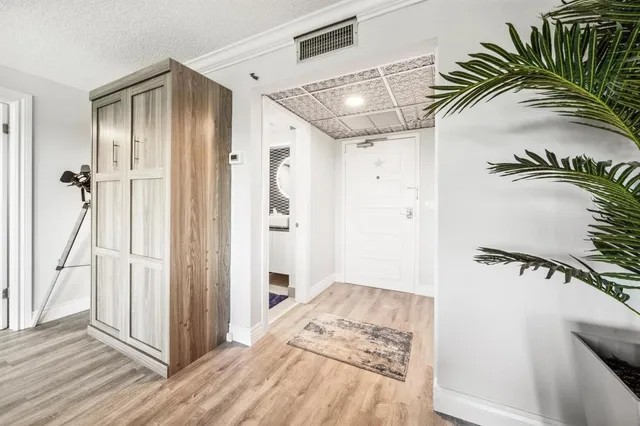 a view of a walk in closet