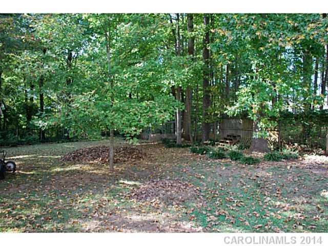 6137 Trotters Ridge Road Charlotte, NC 28227 - Photo 10 of 11 a backyard of a house with table and chairs