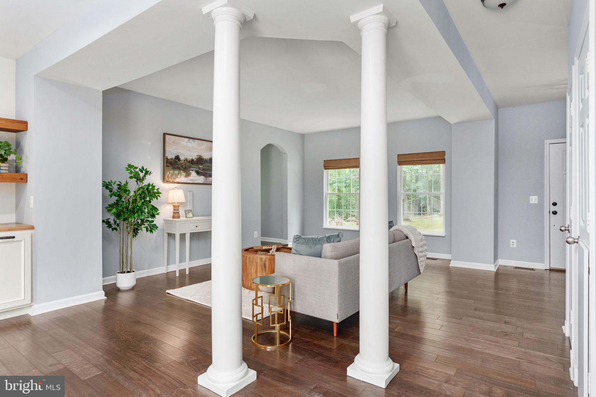 60 River Falls Road Fredericksburg, VA 22406 - Photo 13 of 73 Columns and archways give a grand feel