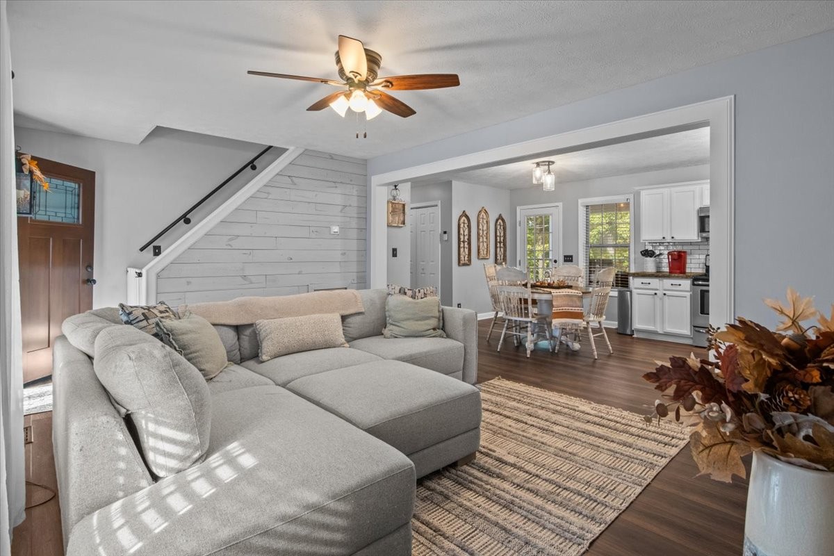5790 Washer Road Lyles, TN 37098 - Photo 16 of 31 a living room with furniture and wooden floor