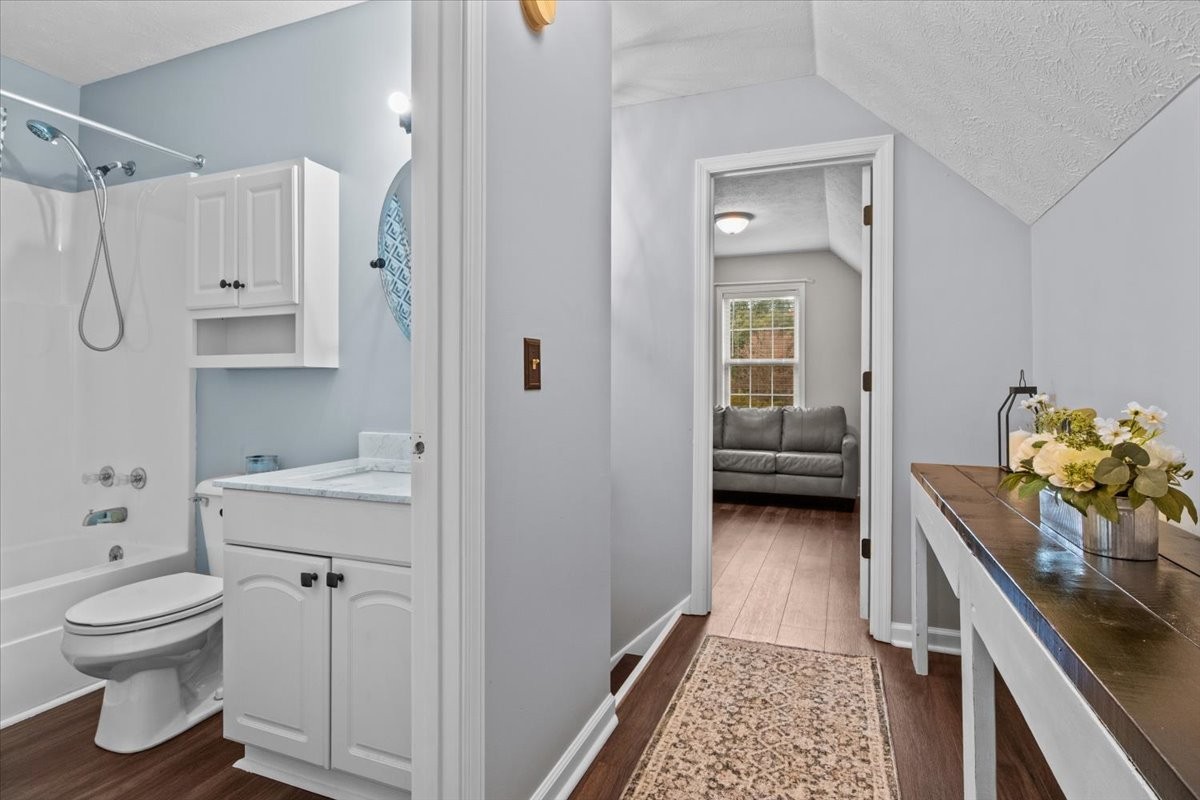 5790 Washer Road Lyles, TN 37098 - Photo 27 of 31 a bathroom with a sink a toilet and a shower