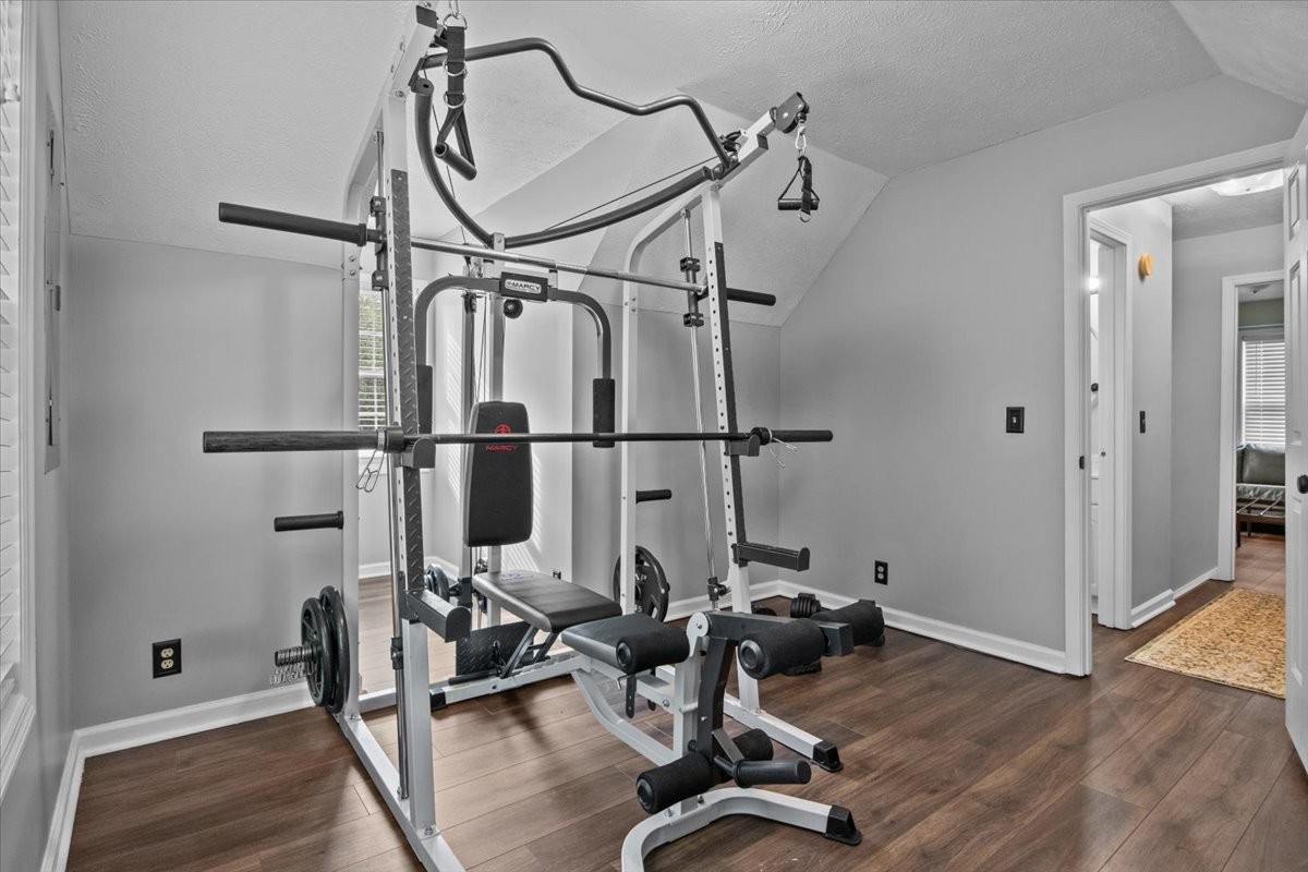 5790 Washer Road Lyles, TN 37098 - Photo 30 of 31 a view of a room with gym equipment