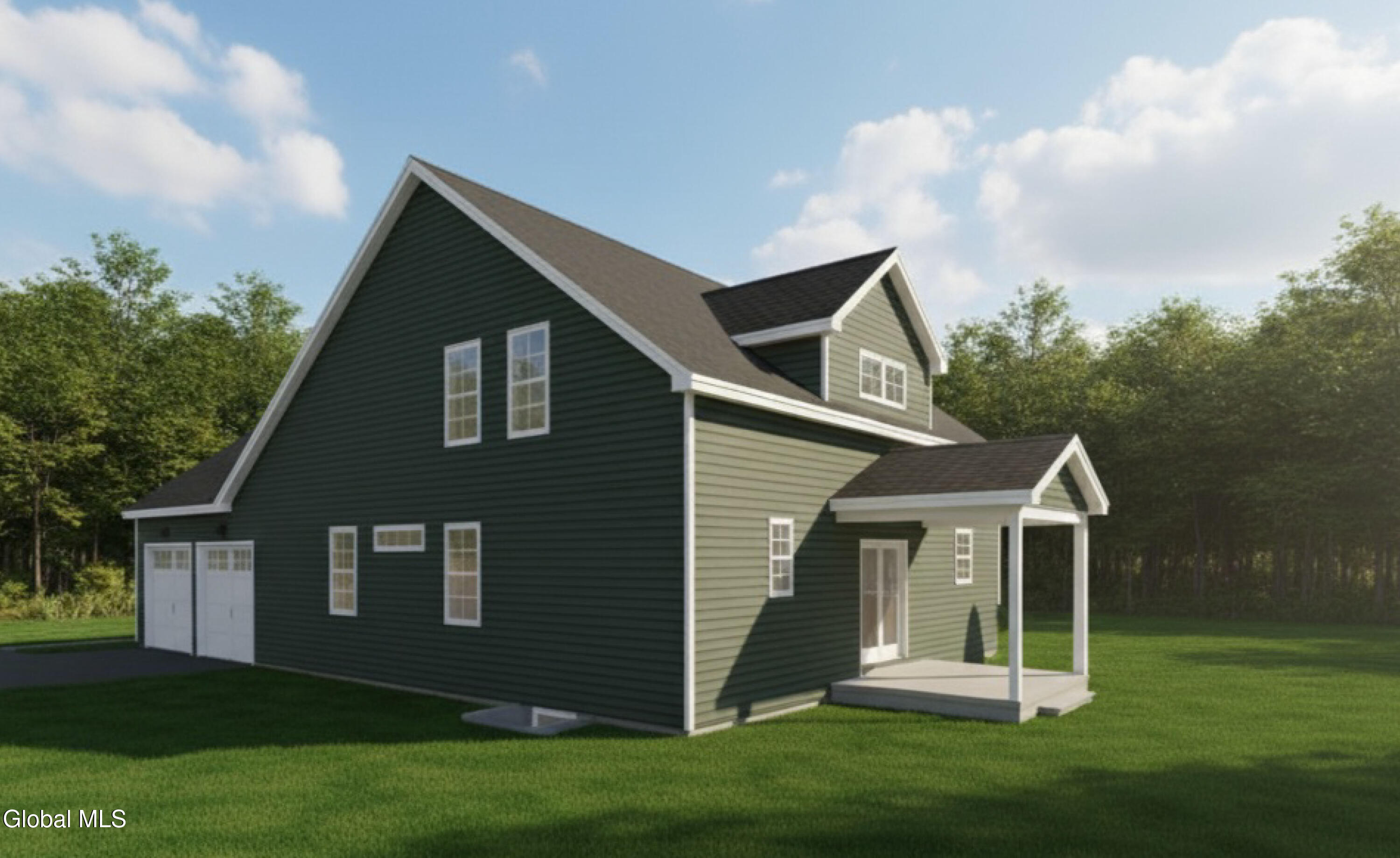 103 Sand Hill Road Greenfield, NY 12833 - Photo 2 of 14 DANIELS_Rear Perspective copy