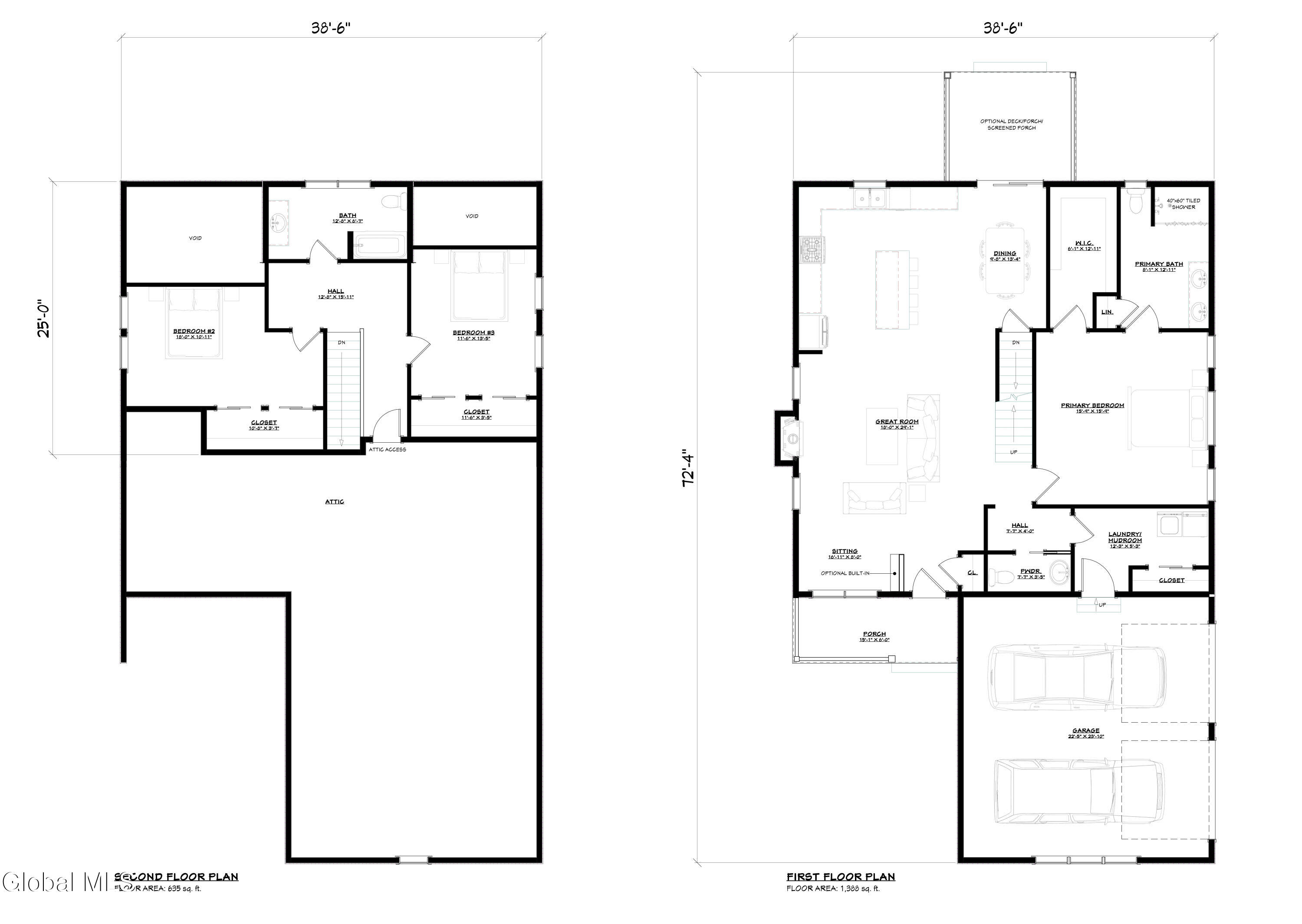 103 Sand Hill Road Greenfield, NY 12833 - Photo 14 of 14 DANIELS_Floor Plans copy