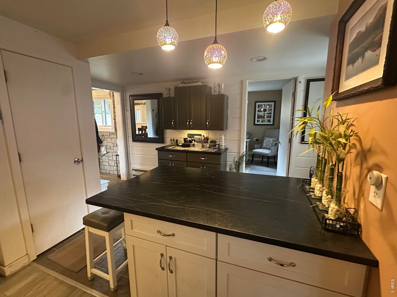 820 Riverside Drive Estes Park, CO 80517 - Photo 16 of 43 Large Soapstone countertop island!
