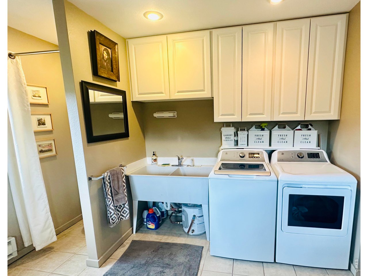 820 Riverside Drive Estes Park, CO 80517 - Photo 33 of 43 adjoining laundry and 1/2 bath