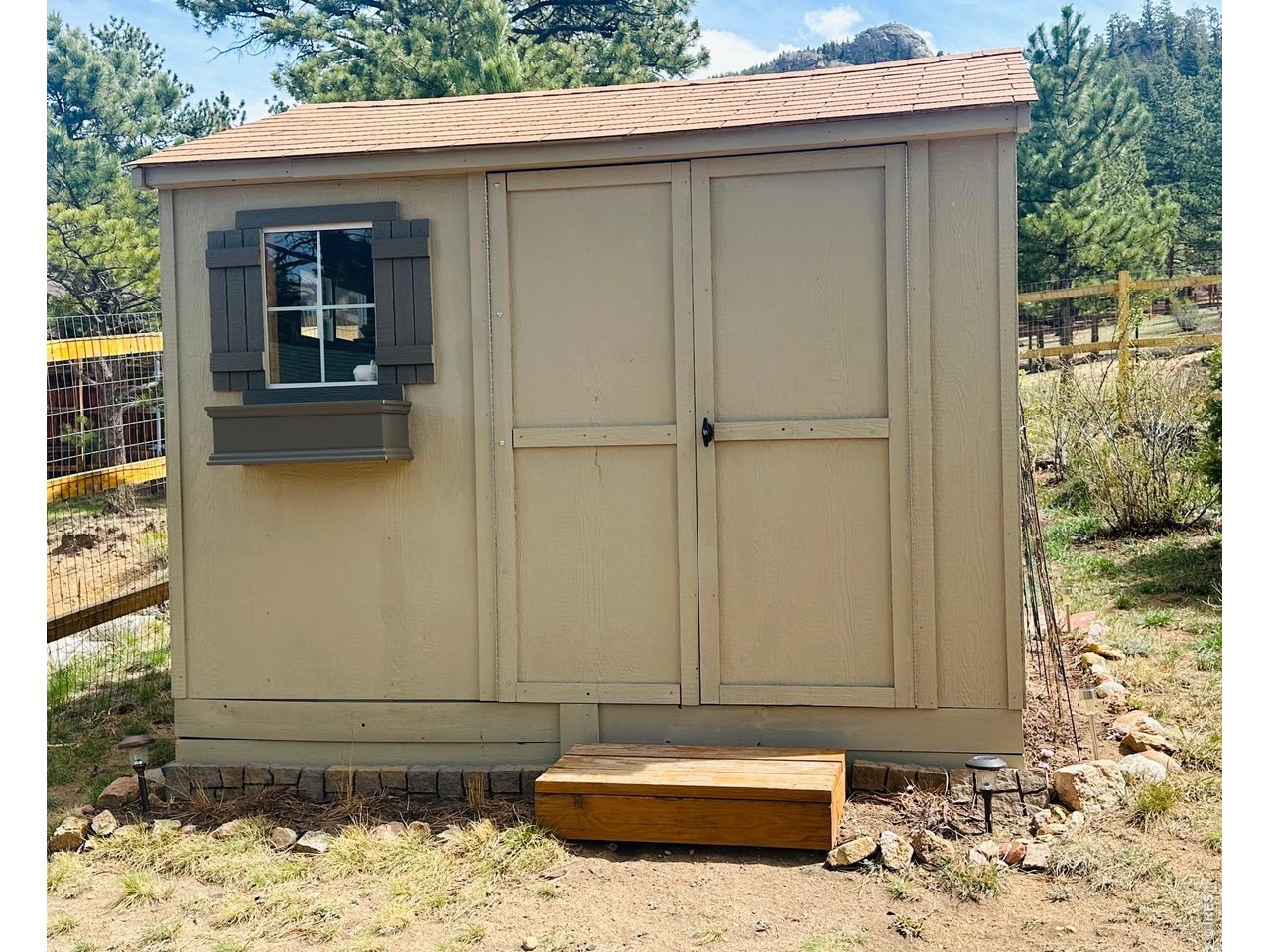 820 Riverside Drive Estes Park, CO 80517 - Photo 42 of 43 Outdoor Shed