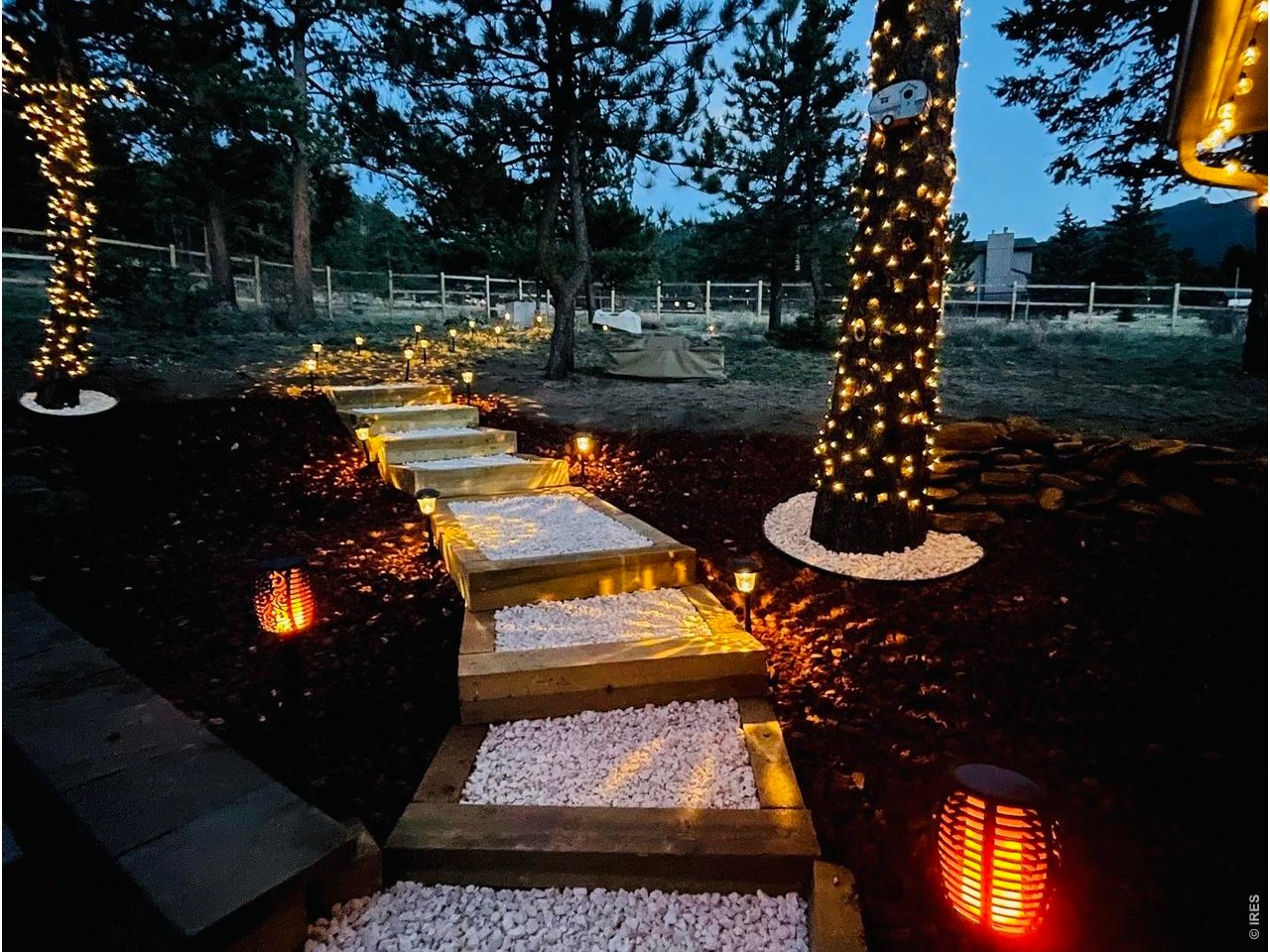 820 Riverside Drive Estes Park, CO 80517 - Photo 7 of 43 Magical at night